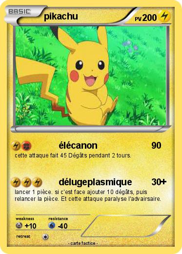 Pokemon pikachu