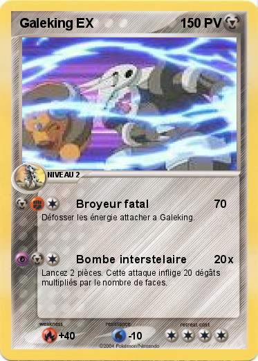 Pokemon Galeking EX