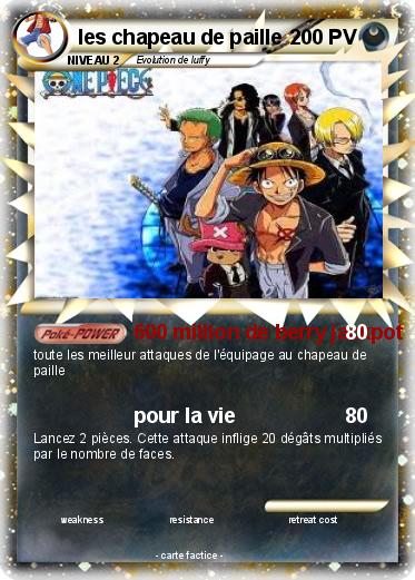 Pokemon les chapeau de paille