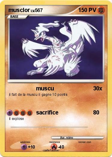 Pokemon musclor