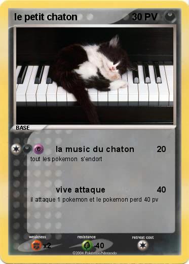 Pokemon le petit chaton