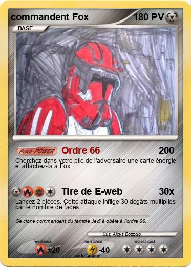 Pokemon commandent Fox