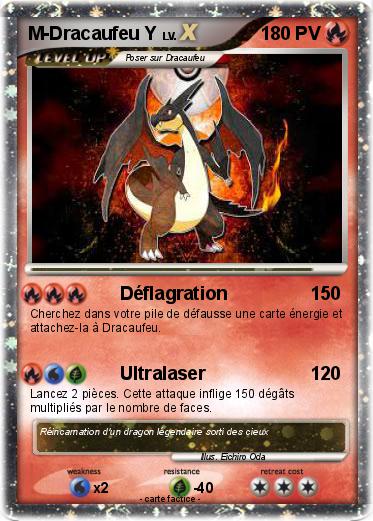 Pokemon M-Dracaufeu Y