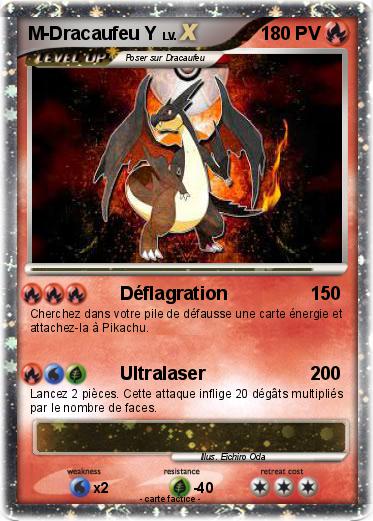 Pokemon M-Dracaufeu Y
