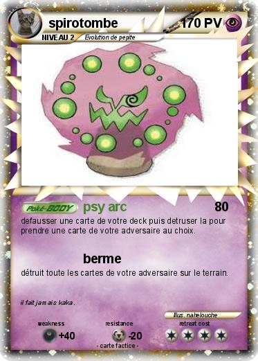 Pokemon spirotombe
