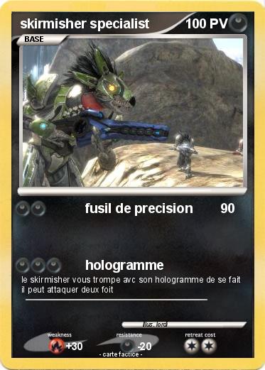 Pokemon skirmisher specialist