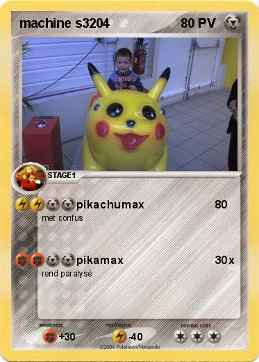 Pokemon machine s3204
