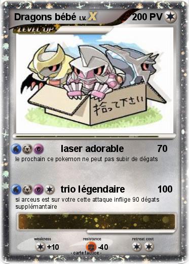 Pokemon Dragons bébé
