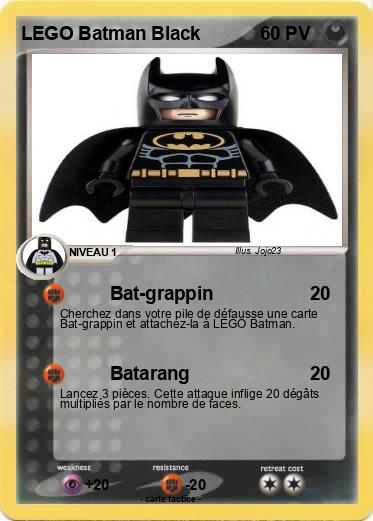 Pokemon LEGO Batman Black