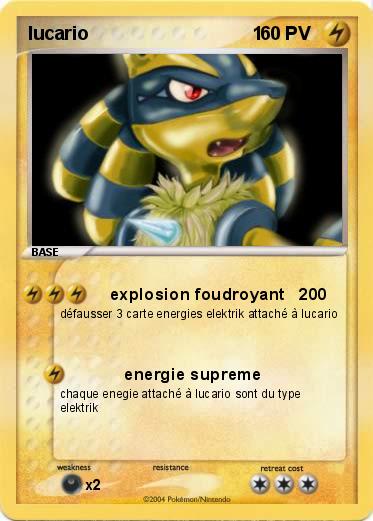 Pokemon lucario                                1