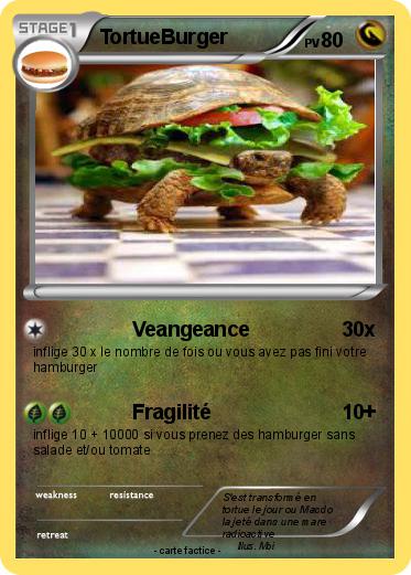 Pokemon TortueBurger