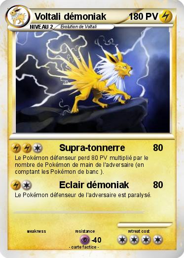 Pokemon Voltali démoniak