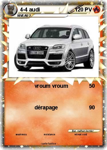 Pokemon 4-4 audi