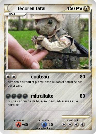 Pokemon lécureil fatal