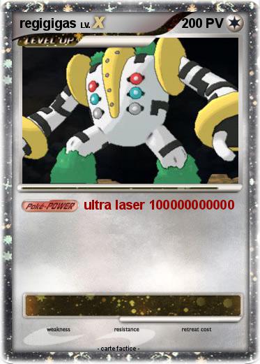 Pokemon regigigas