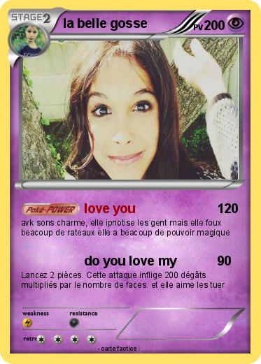 Pokemon la belle gosse