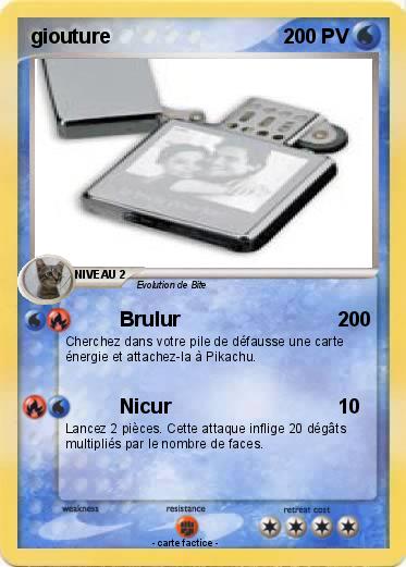 Pokemon giouture