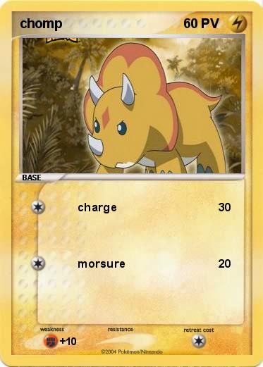 Pokemon chomp
