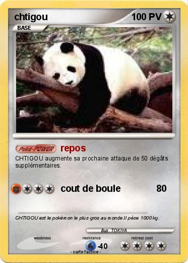 Pokemon chtigou