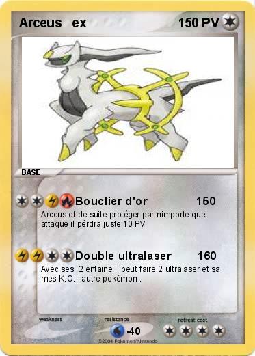 Pokemon Arceus   ex                                                       1