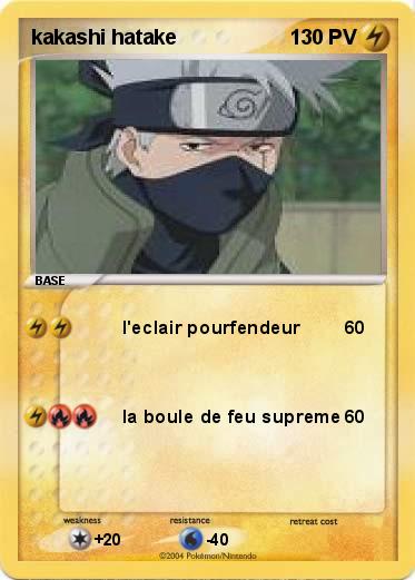Pokemon kakashi hatake