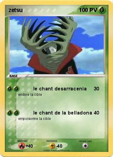 Pokemon zetsu