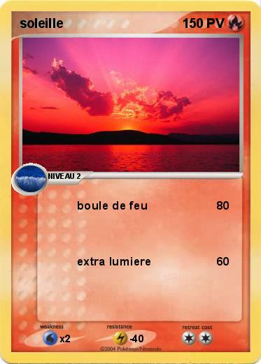 Pokemon soleille