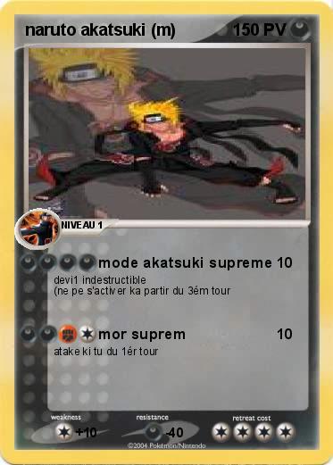 Pokemon naruto akatsuki (m)