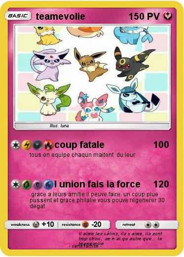 Pokemon teamevolie