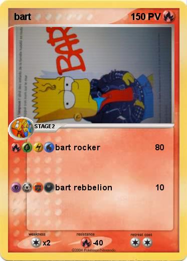 Pokemon bart