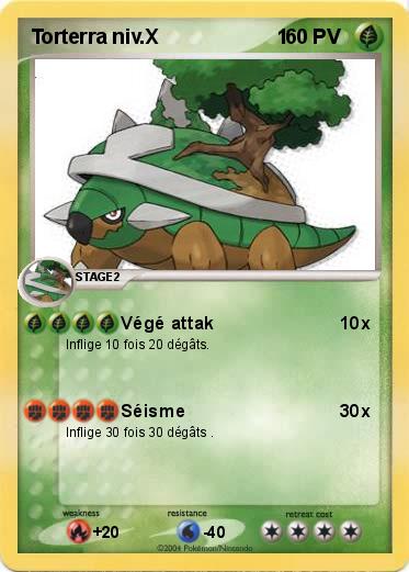 Pokemon Torterra niv.X                     1