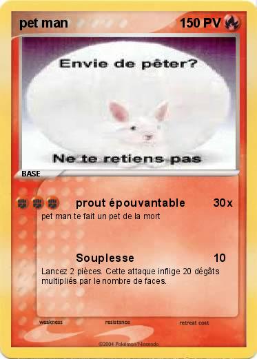 Pokemon pet man