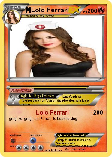Pokemon Lolo Ferrari