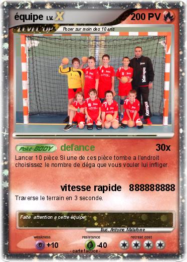 Pokemon équipe