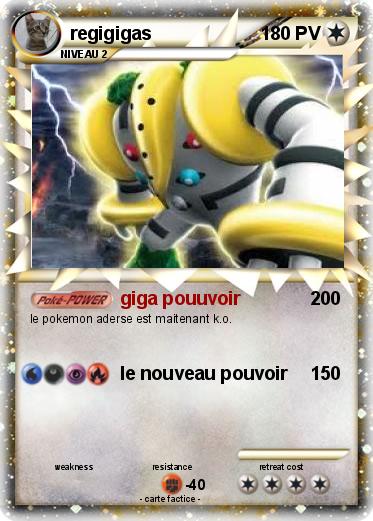 Pokemon regigigas