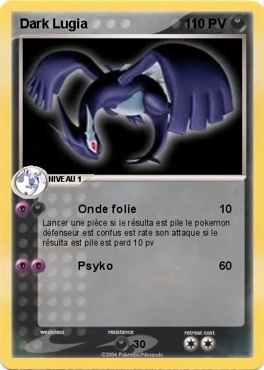 Pokemon Dark Lugia