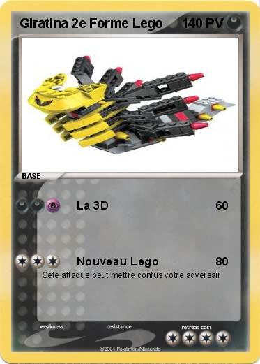 Pokemon Giratina 2e Forme Lego