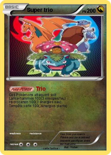 Pokemon Super trio