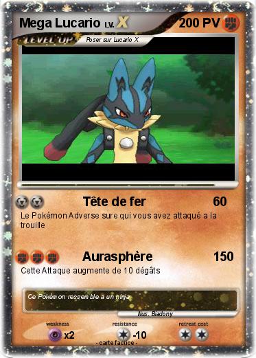 Pokemon Mega Lucario