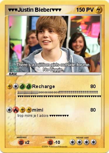Pokemon ♥♥♥Justin Bieber♥♥♥