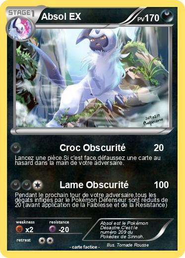Pokemon Absol EX