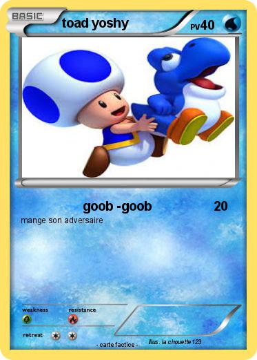 Pokemon toad yoshy