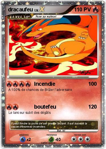 Pokemon dracaufeu