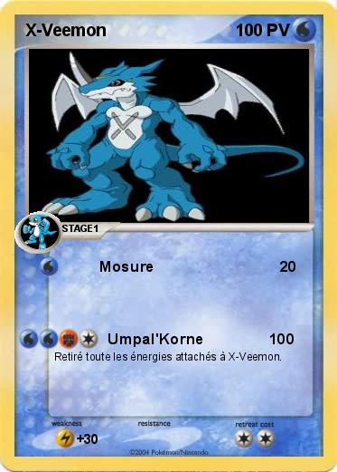 Pokemon X-Veemon            