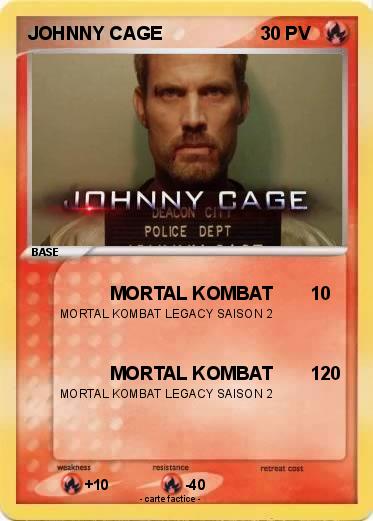 Pokemon JOHNNY CAGE