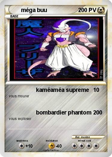 Pokemon méga buu