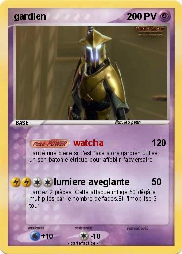 Pokemon gardien