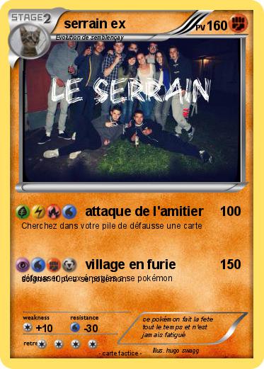 Pokemon serrain ex