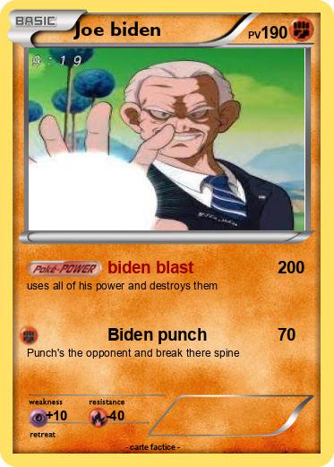 Pokemon Joe biden