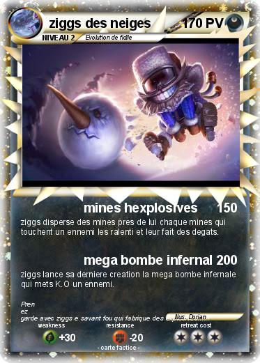 Pokemon ziggs des neiges